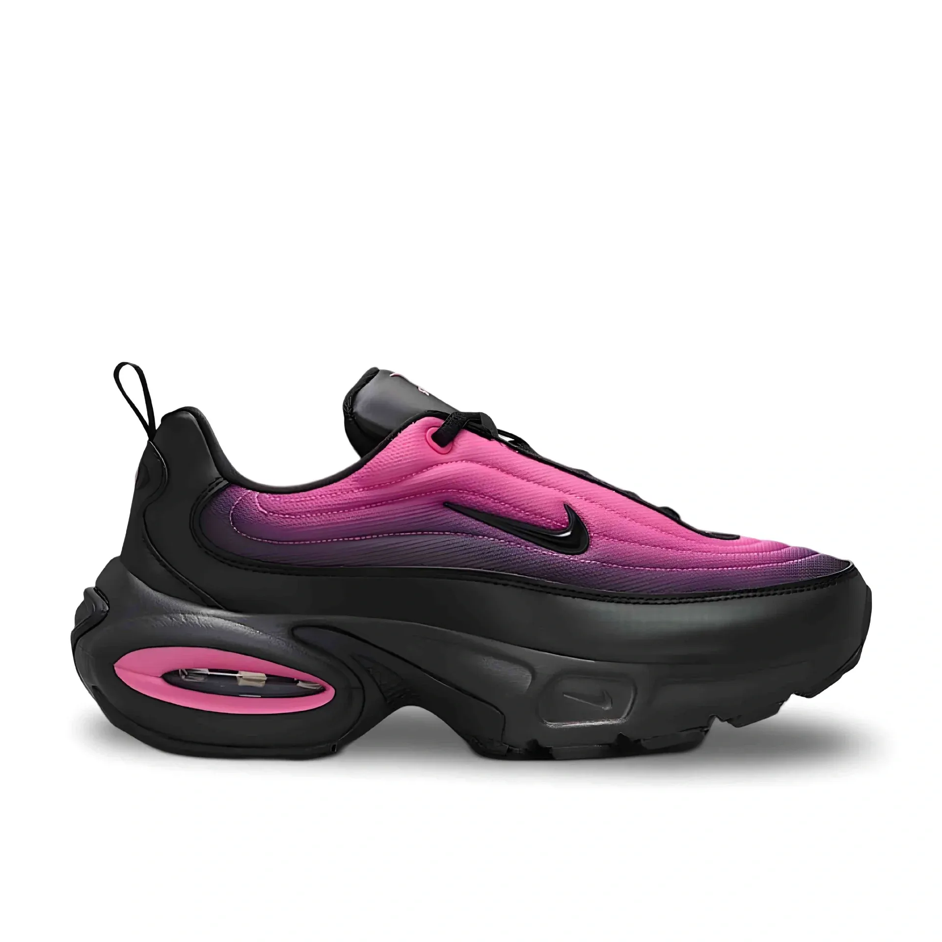 nike air max portal sneaker black/pink nike air max portal sneaker black/pink